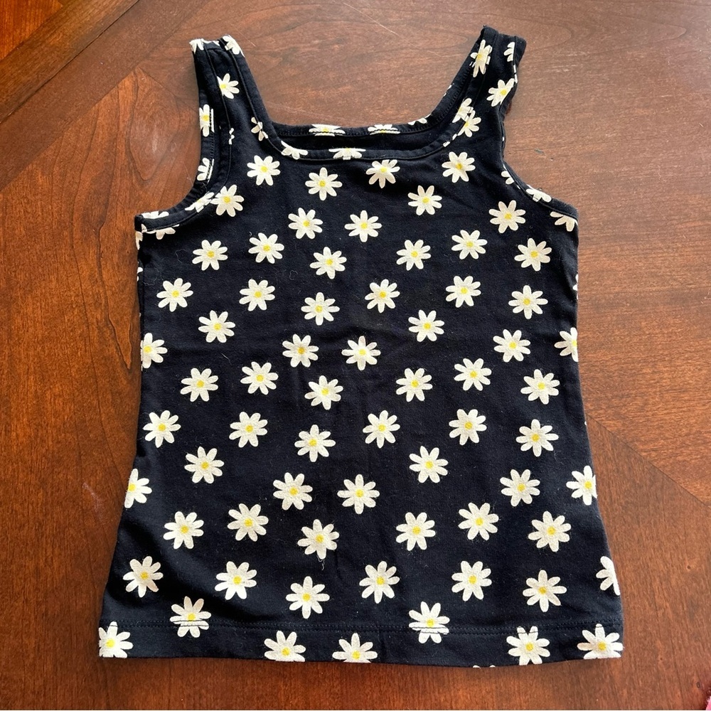 Old Navy | Kids Floral and Solid Tank Top Set - Picture 3 of 6